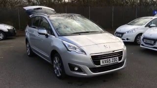 2015 Peugeot 5008 16 BlueHDi 120 Allure ss VX65 ZDO at St Peters Peugeot Worcester [upl. by Innattirb]