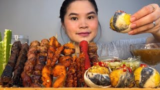 SUPERB FILIPINO STREETFOODS  Mukbang ASMR [upl. by Almeria]