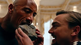 Luma Dream Machine Image to Video Ai The Rock Eating Rocks With Leonardo DiCaprio [upl. by Ainedrag]