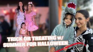 Trick Or Treating with Summer Moon  Scheana Shay [upl. by Dore757]