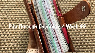 Flip Through Thursday  Week 33  August 2024  Pink Planner Girl [upl. by Porett]