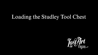 Loading the Studley Tool Chest [upl. by Neelyk]