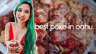 Best Poke in Oahu Hawaii 14 places l Discover local hidden gems [upl. by Desmund208]