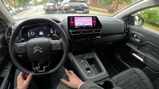 2022 Citroen C5 Aircross  Shine 12l petrol 130hp   POV Test Drive  part 2 [upl. by Dnilazor164]