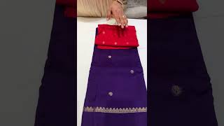 Designer Banarasi sarees collections for booking visits [upl. by Leiahtan]