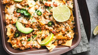 Shrimp Nachos 20 Minute Recipe [upl. by Trub123]