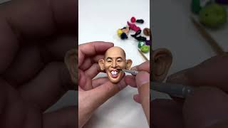 Clay Artisan JAY ：Sculpting a Funny Face from Clay [upl. by Horlacher]