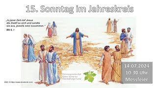 Gottesdienst 14072024 Stadtpfarrkirche Hammelburg [upl. by Hcaz]