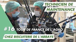 La Biscuiterie de lAbbaye me recrute pour assurer sa maintenance en Normandie [upl. by Daahsar]