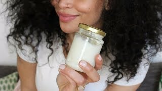 DIY Shea Butter Lotion für Haut amp Haare [upl. by Ehcor314]