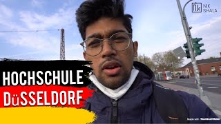 HOCHSCHULE DÜSSELDORF CAMPUS TOUR BY NIKHILESH DHURE [upl. by Saphra]