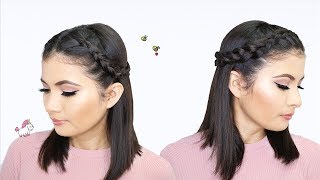 Peinados Fáciles y Rapidos Para Cabello Corto 🦄 Bessy Dressy [upl. by Nilesoj]