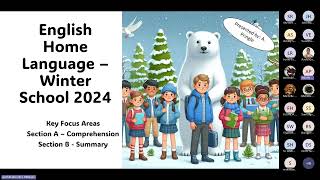 Winter School 2024 English 2 [upl. by Ahsienek]