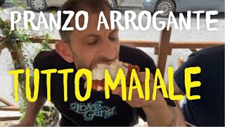 Pranzo arrogante la carne di maiale migliore di Roma [upl. by Enail]