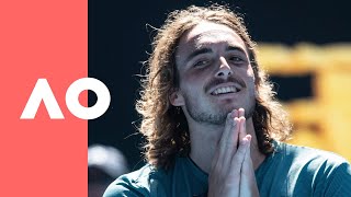 The best of Stefanos Tsitsipas  Australian Open 2019 [upl. by Sherye]