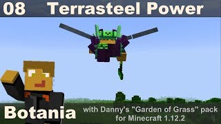 Botania E08  Terra Shatterer Terrasteel Armor Crystal Bow amp The End [upl. by Oneladgam]