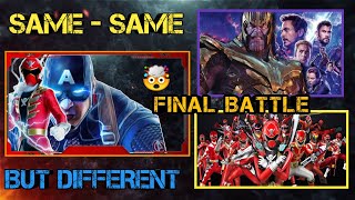 Similarities between Avengers endgame and Power Rangers 🤯 [upl. by Lyj528]