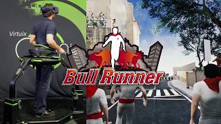 Virtuix Omni  Bull Runner [upl. by Ynttirb322]