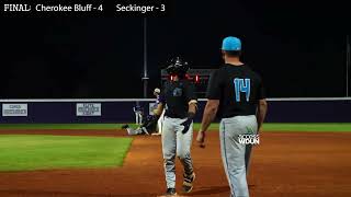 Baseball Highlights Cherokee Bluff vs Seckinger [upl. by Alaine]