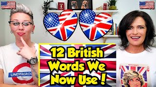 American Couple Reacts 12 British Words That We Now Use EVERYDAY Americans Turning British [upl. by Liam312]