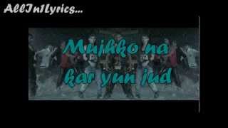 Bezubaan Official full song lyrics on screen Any Body Can Dance ABCD  Allin1lyrics [upl. by Narih]