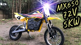 72V Modified Razor MX650 [upl. by Ybur]