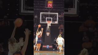 Jillian Hollingshead scores a basket  Tennessee Lady Volunteers Basketball vs CarsonNewman [upl. by Skiest]