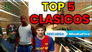 TOP 5 juegos CLASICOS de BAJOS Recursos para PC [upl. by Liggett717]