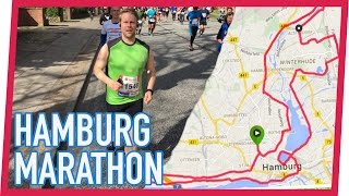 Hamburg Marathon 2016  Läufermesse  Marathon von km 1 bis 42 [upl. by Nerb]