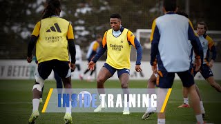 We prepare for the game against Valencia  Real Madrid [upl. by Yevad]