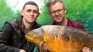 Manchester City Star Phil Foden Swaps Football For Carp Fishing With Neil Spooner  Spooners Vlog [upl. by Odrarebe]