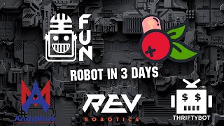 Robot in 3 Days  Cranberry Alarm  Saturday Stream  Ri3D [upl. by Azirb]