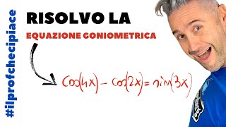 EQUAZIONI GONIOMETRICHE ESERCIZI  la matematica che ci piace [upl. by Farmer45]