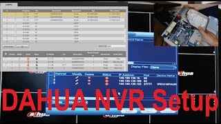 Dahua NVR setup  step by step [upl. by Beata]