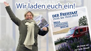 MEGA Caravaning Woche Wohnmobilausstellung Sulzemoos Tag der offenen Tür ab 1003 Campingmesse [upl. by Segalman]