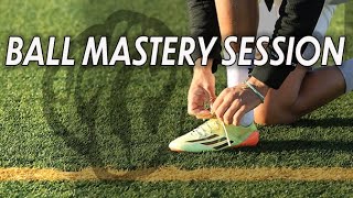 30 min Ball Mastery Session in the Adidas F50 Adizeros from 2014 [upl. by Cletis61]