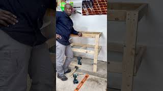 Quick DIY Garage Shelves [upl. by Assirral]