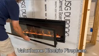 Valuxhome Electric Fireplace  Review 2021 [upl. by Annayr]