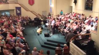 Macland Baptist Church Red Back Hymnal Sining [upl. by Ethelin]