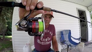 How To Spool Line On A Spinning Reel and Prevent Line Twist [upl. by Ylsel879]