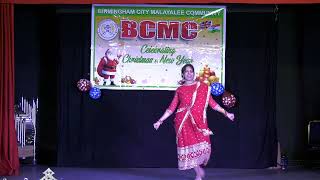 BCMC Christmas amp New Year 2023  2024  Solo dance  Shanu Nirmal [upl. by Feenah857]