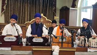 Arjan Singh  Sehajveer Singh  Gurjot Singh  Gurmehar Singh  Maskin Singh Fremont Gurdwara Sahib [upl. by Nwahsav]