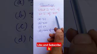 How to calculate percentage in 10 seconds 🔥percentage education maths [upl. by Ayhdiv]