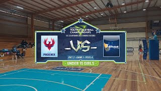 AYVC 2023  U15 Girls  NSW Phoenix vs VIC White [upl. by Ahsait]