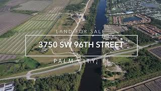 LAND FOR SALE 3750 SW 96th Street Palm City FL [upl. by Alehtse]