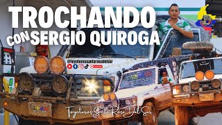 Trochando con Sergio Quiroga santarosadelsur toyoteros offroad toyota4x4 4k colombia extreme [upl. by Brenza]