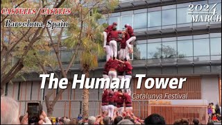 CASTELLERS  THE HUMAN TOWERS [upl. by Ardried]