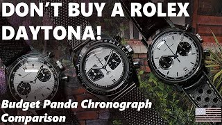 Dont Spend Thousands Of Dollars On A Rolex Daytona Check Out These Budget Panda Racing Watches [upl. by Rolph]