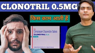 clonotril 05 mg tablet hindi  clonotril 05 uses in hindi  clonotril 05 mg [upl. by Hu]