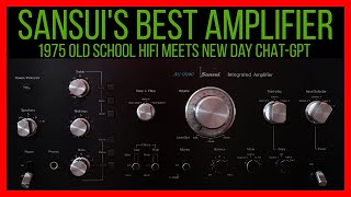 Vintage Sansui AU 9900 Integrated Amplifier Repair amp Restoration Using Artificial Intelligence AI [upl. by Alyse]